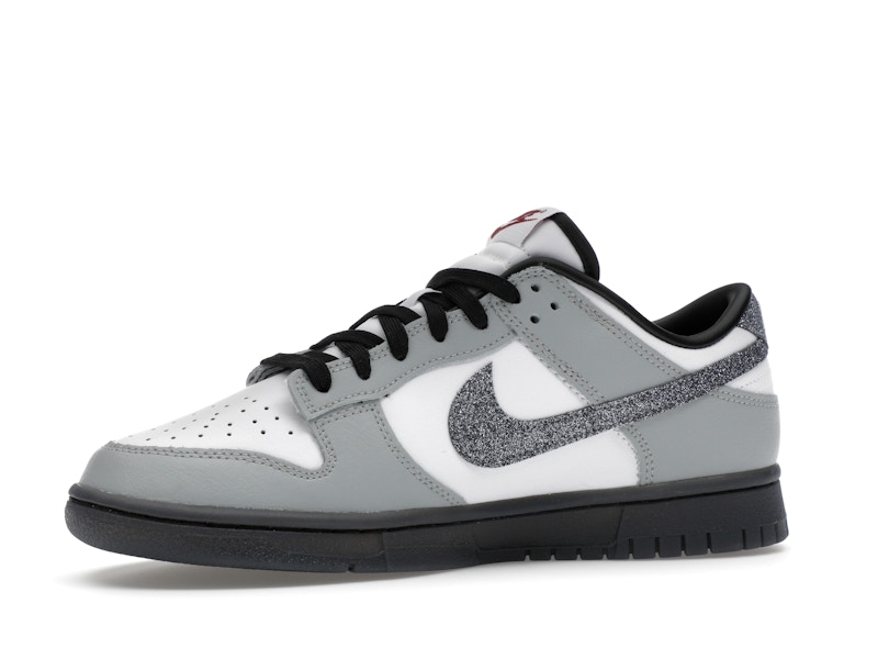 Nike Dunk Low LX Glitter Swoosh White Light Smoke Grey (Women's) - image 17
