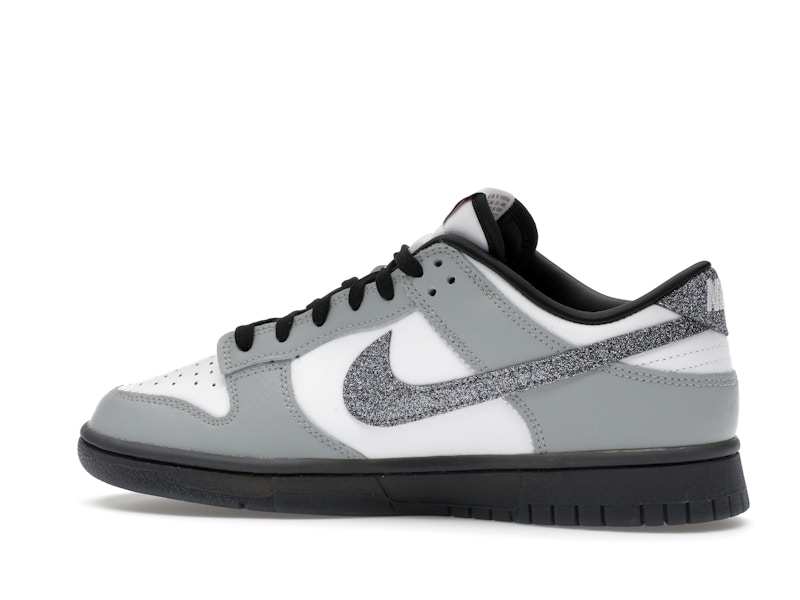 Nike Dunk Low LX Glitter Swoosh White Light Smoke Grey (Women's) - image 21