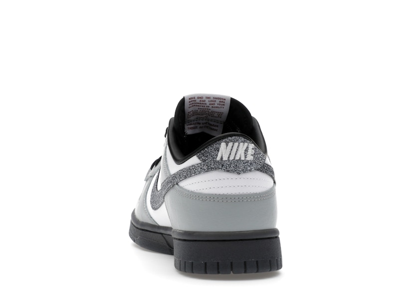 Nike Dunk Low LX Glitter Swoosh White Light Smoke Grey (Women's) - image 27