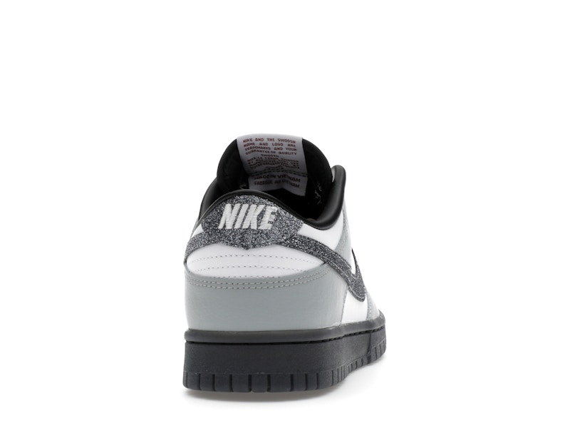 Nike Dunk Low LX Glitter Swoosh White Light Smoke Grey (Women's) - image 29