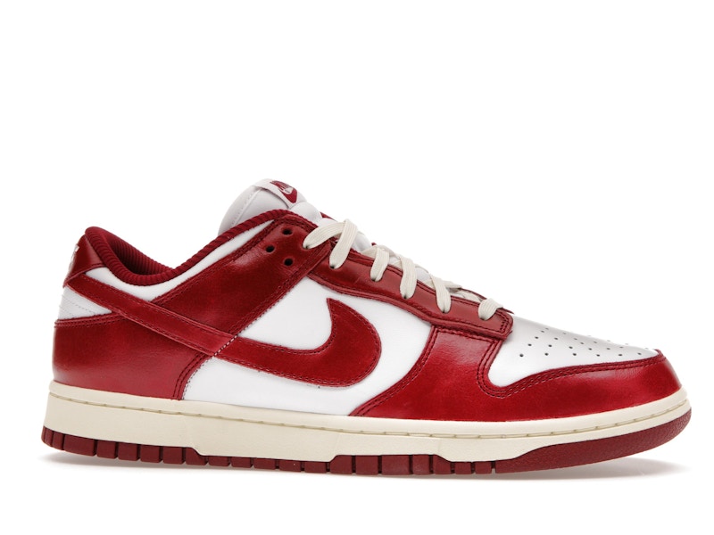 Nike Dunk Low PRM Vintage Team Red (Women's) - image 2