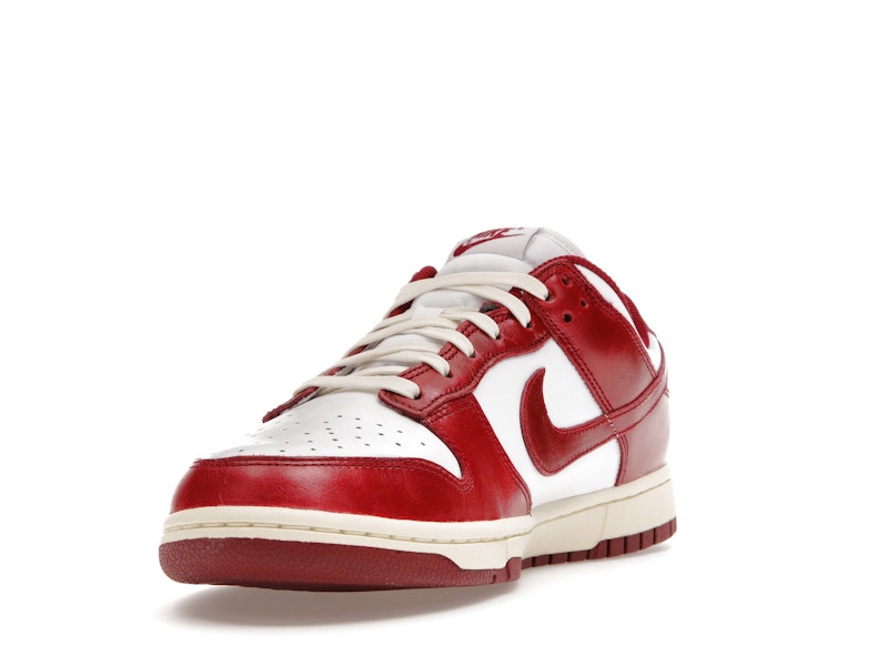 Nike Dunk Low PRM Vintage Team Red (Women's) - image 13