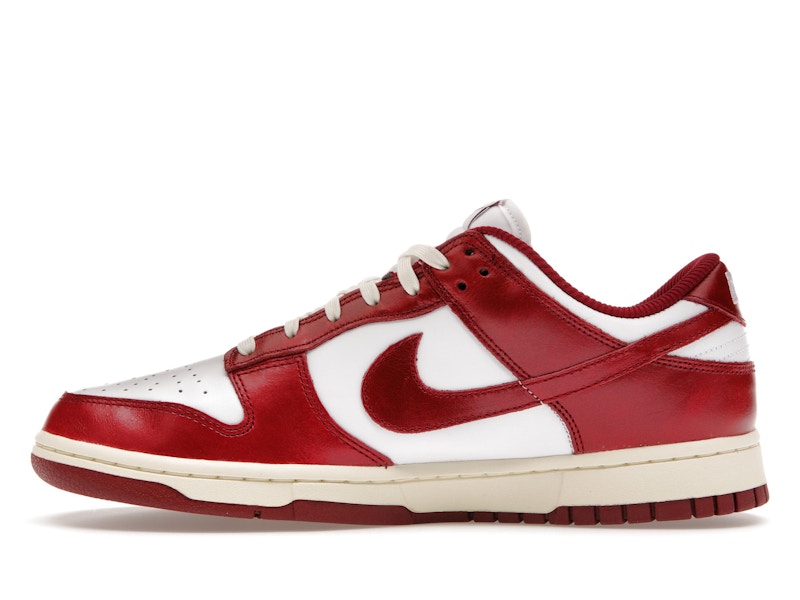 Nike Dunk Low PRM Vintage Team Red (Women's) - image 19