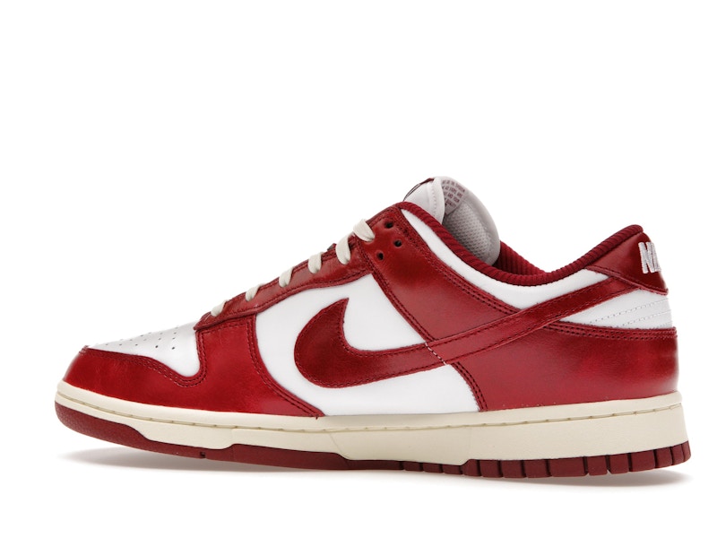 Nike Dunk Low PRM Vintage Team Red (Women's) - image 21