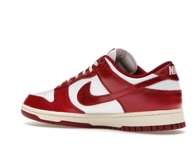 Nike Dunk Low PRM Vintage Team Red (Women's) - image 22