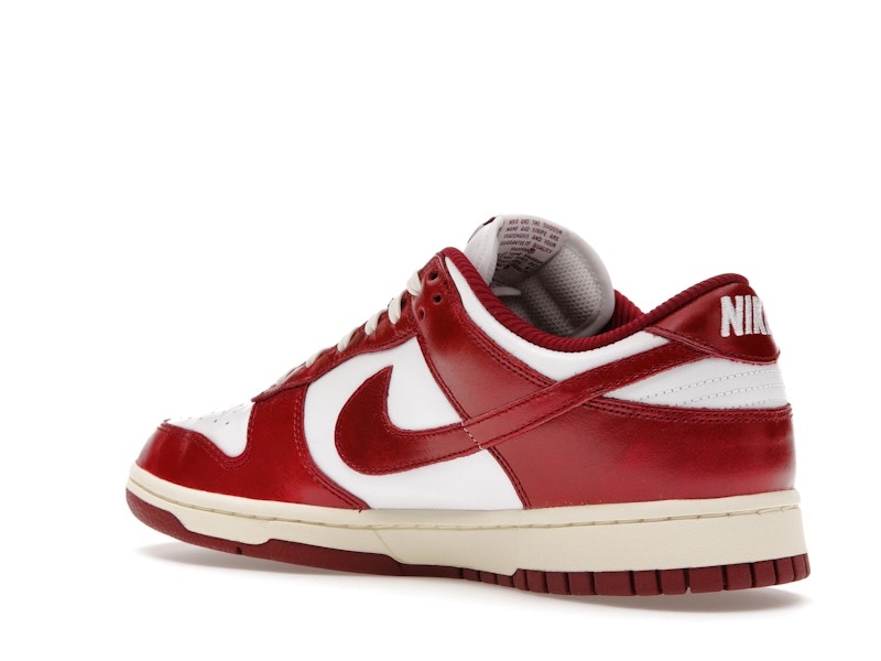 Nike Dunk Low PRM Vintage Team Red (Women's) - image 23