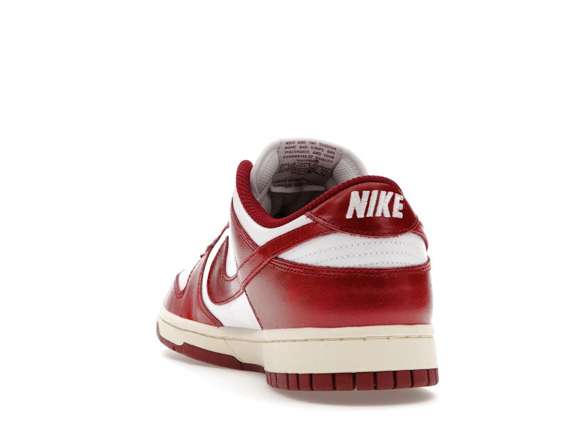 Nike Dunk Low PRM Vintage Team Red (Women's) - image 26