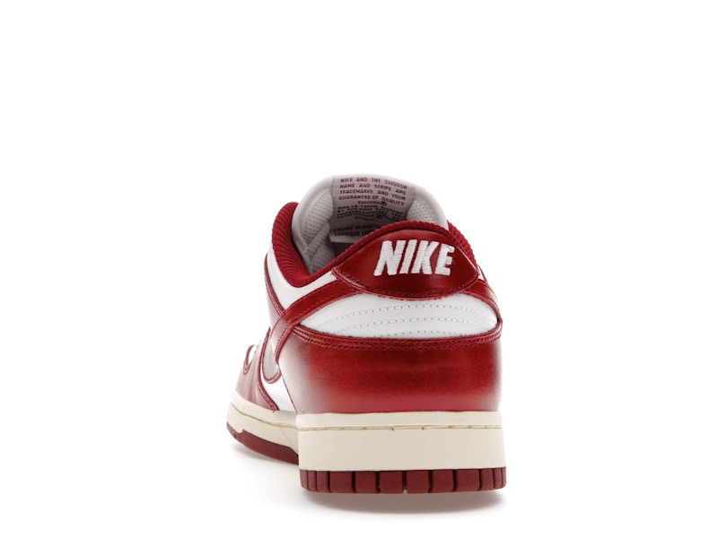 Nike Dunk Low PRM Vintage Team Red (Women's) - image 27