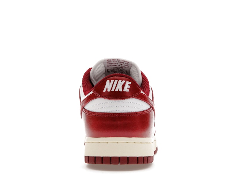 Nike Dunk Low PRM Vintage Team Red (Women's) - image 28