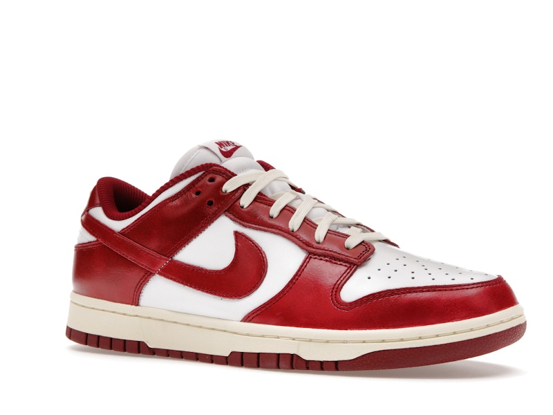 Nike Dunk Low PRM Vintage Team Red (Women's) - image 4