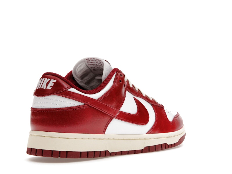 Nike Dunk Low PRM Vintage Team Red (Women's) - image 32