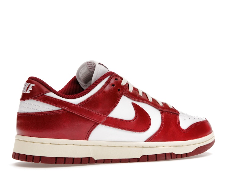Nike Dunk Low PRM Vintage Team Red (Women's) - image 34