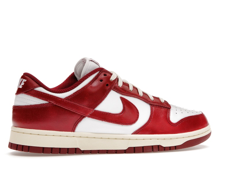 Nike Dunk Low PRM Vintage Team Red (Women's) - image 35