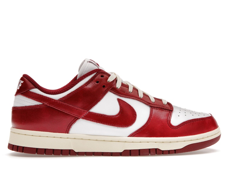 Nike Dunk Low PRM Vintage Team Red (Women's) - image 36