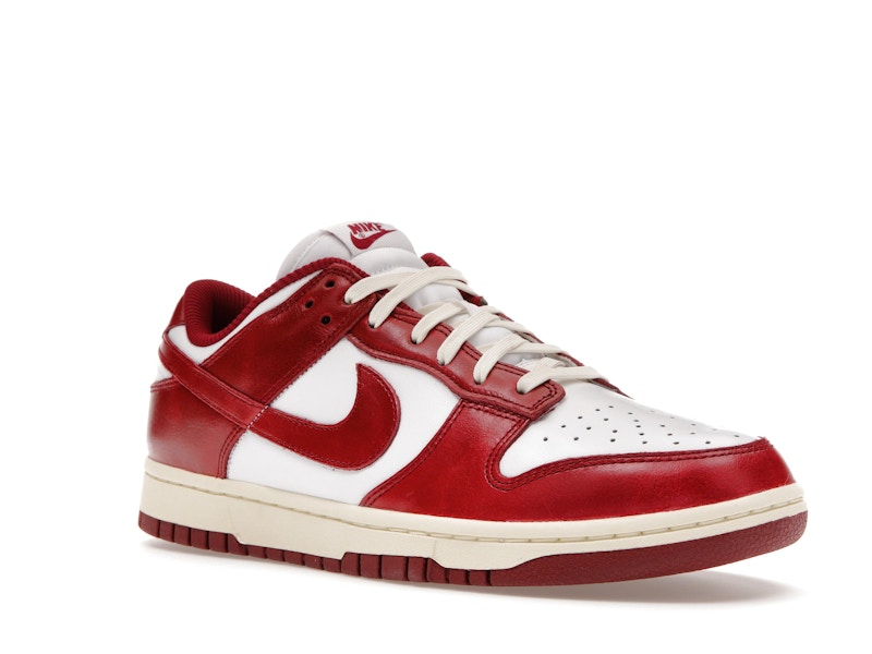 Nike Dunk Low PRM Vintage Team Red (Women's) - image 5