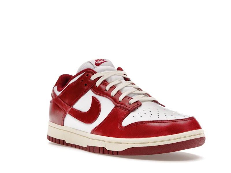 Nike Dunk Low PRM Vintage Team Red (Women's) - image 6