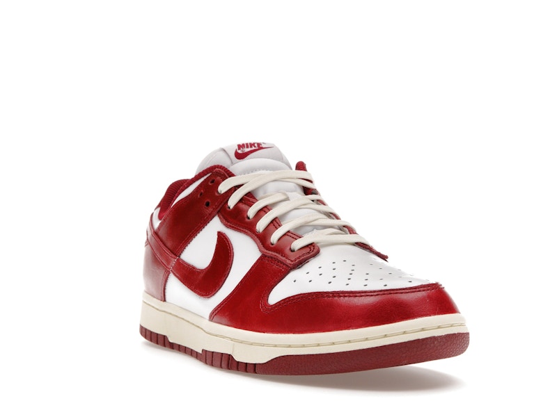 Nike Dunk Low PRM Vintage Team Red (Women's) - image 7