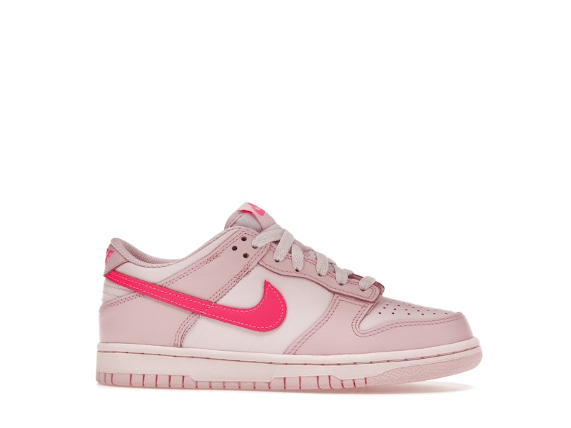 Nike Dunk Low Triple Pink (GS) - image 2