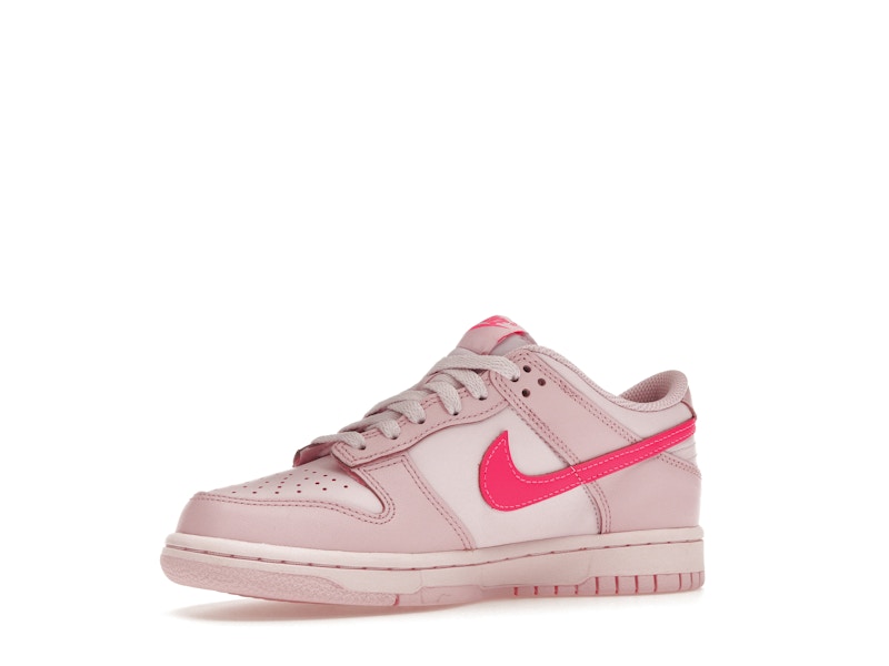 Nike Dunk Low Triple Pink (GS) - image 16