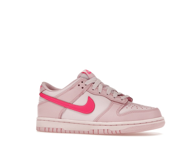 Nike Dunk Low Triple Pink (GS) - image 3