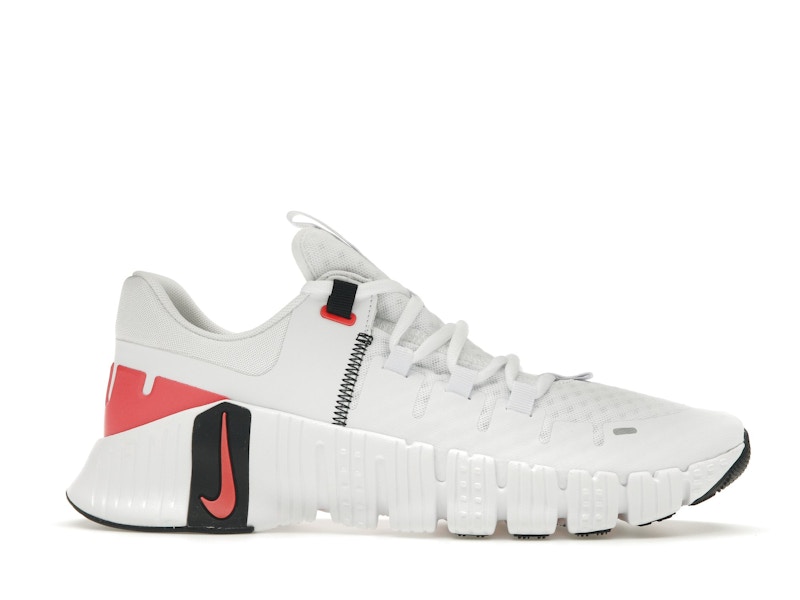 Nike Free Metcon 5 White Bright Crimson - image 2