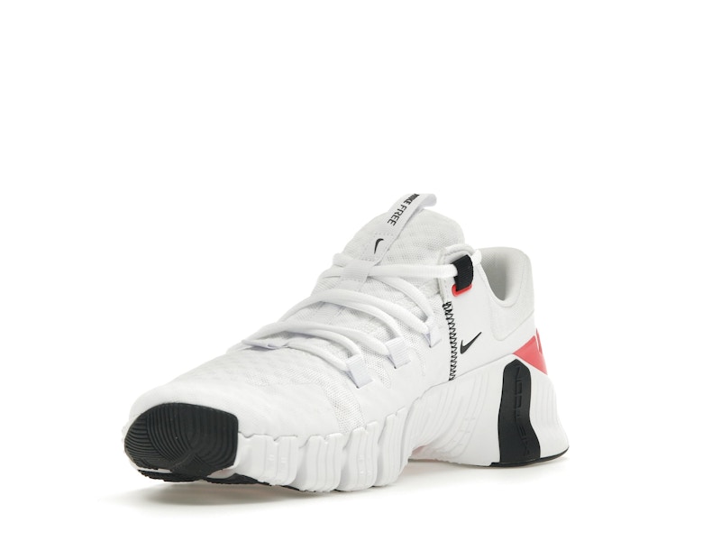 Nike Free Metcon 5 White Bright Crimson - image 14