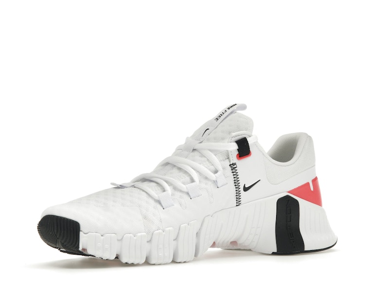 Nike Free Metcon 5 White Bright Crimson - image 16