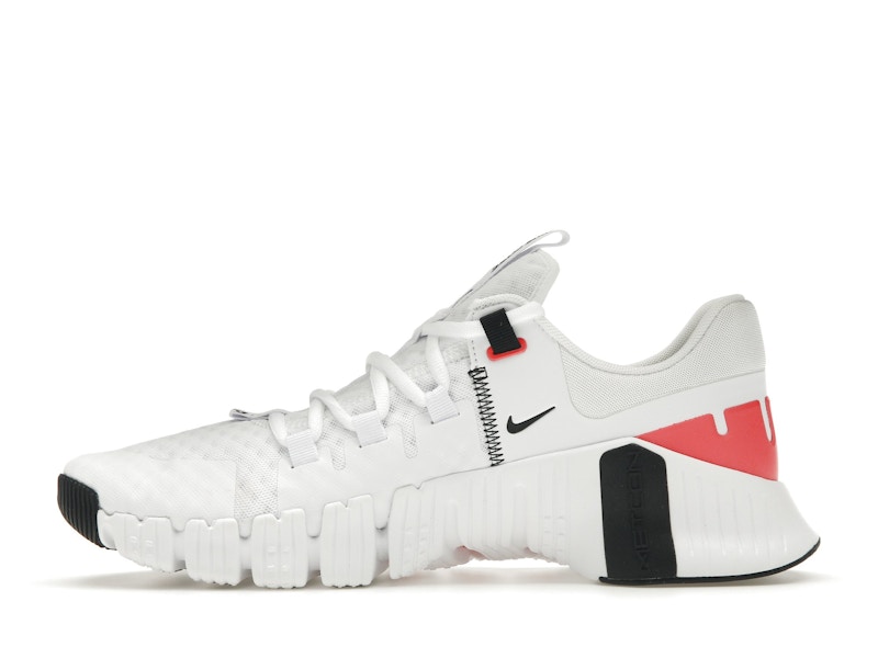 Nike Free Metcon 5 White Bright Crimson - image 19