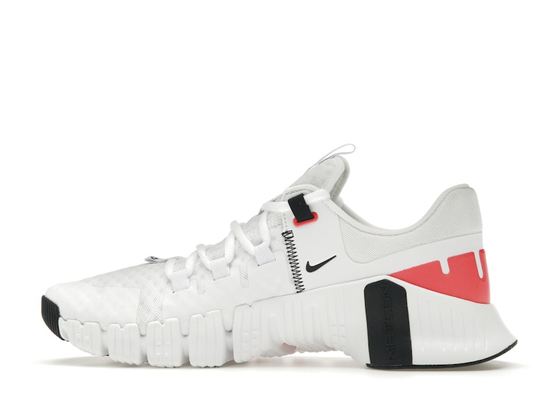 Nike Free Metcon 5 White Bright Crimson - image 20
