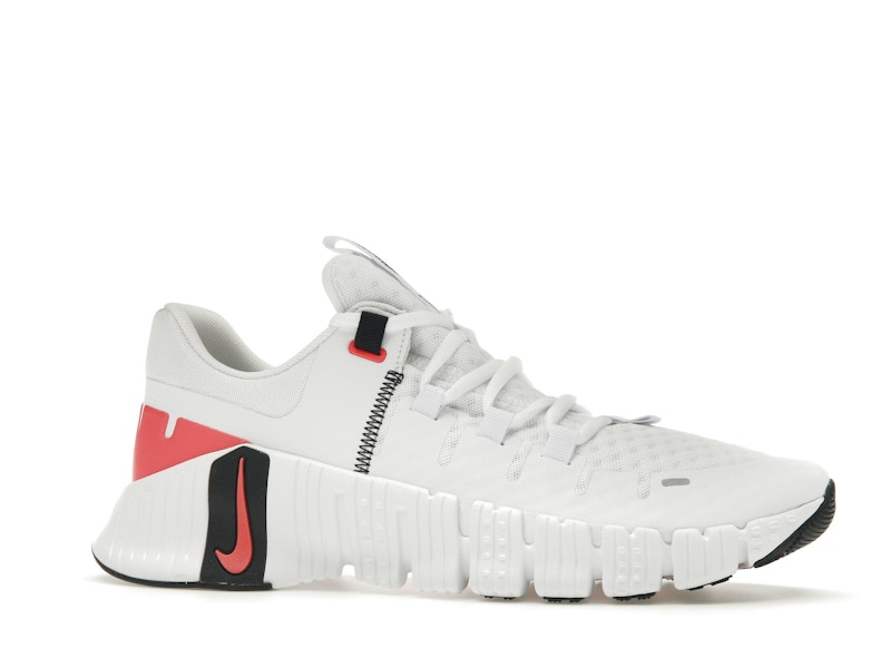Nike Free Metcon 5 White Bright Crimson - image 3