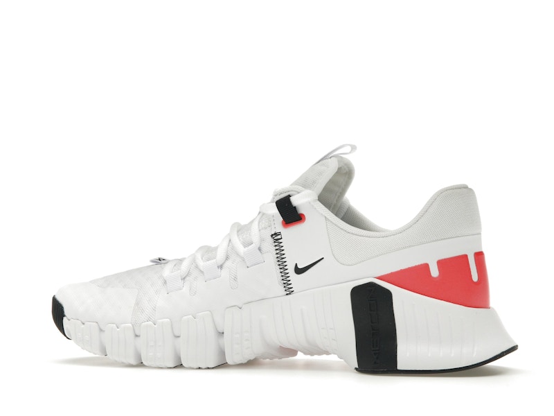 Nike Free Metcon 5 White Bright Crimson - image 21