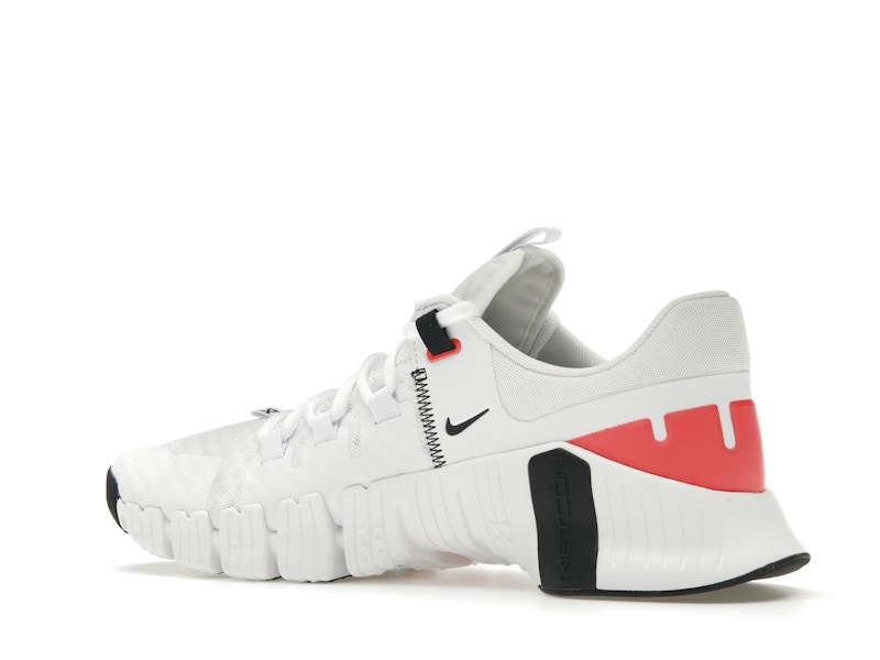 Nike Free Metcon 5 White Bright Crimson - image 22