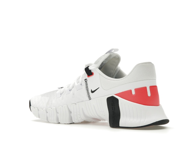 Nike Free Metcon 5 White Bright Crimson - image 23