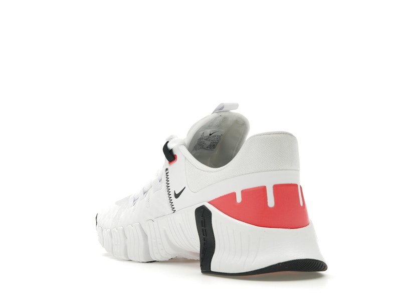 Nike Free Metcon 5 White Bright Crimson - image 25