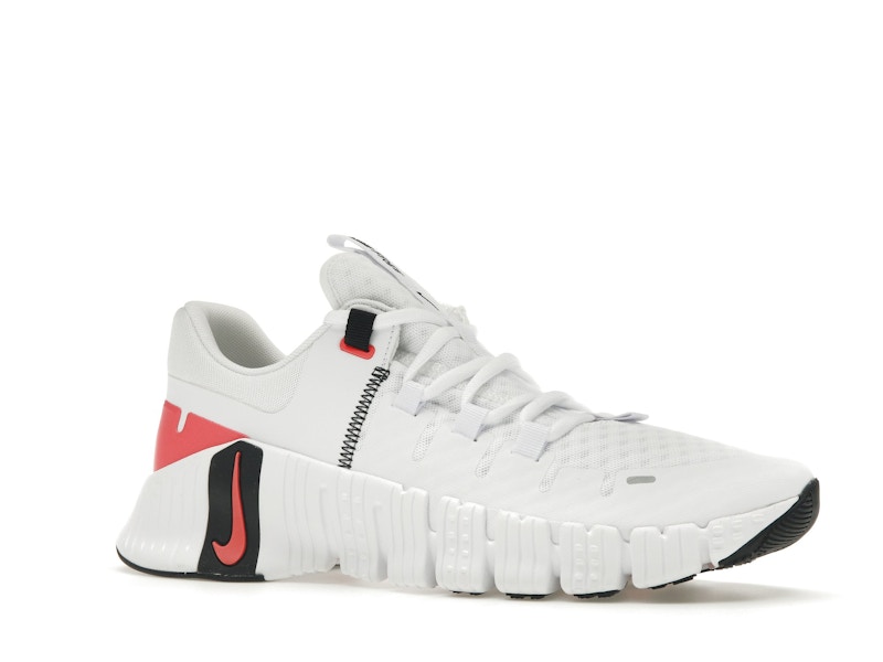 Nike Free Metcon 5 White Bright Crimson - image 4