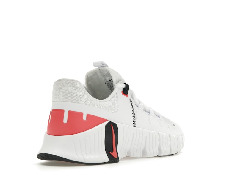 Nike Free Metcon 5 White Bright Crimson - image 32