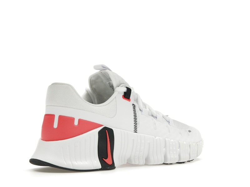 Nike Free Metcon 5 White Bright Crimson - image 33