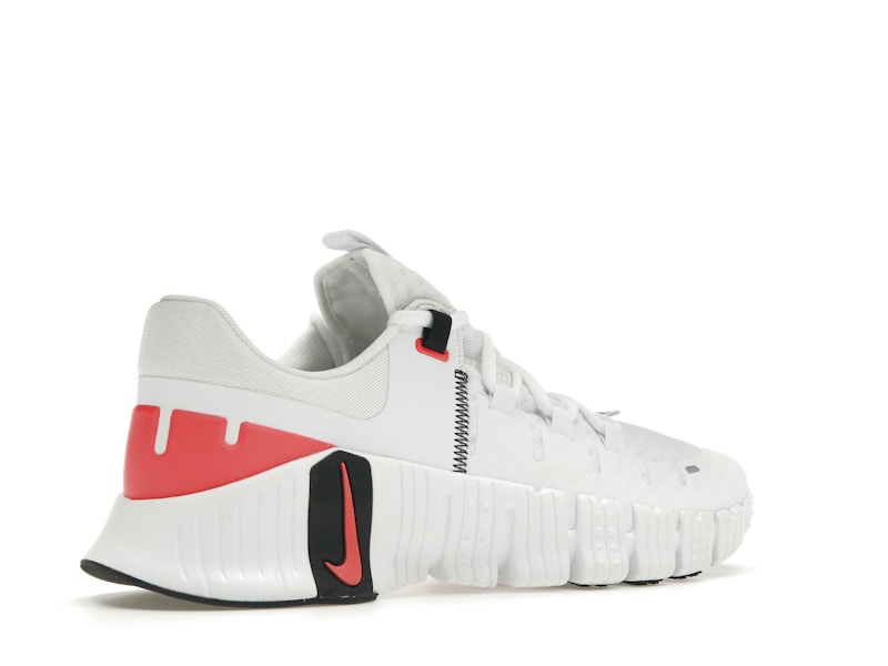 Nike Free Metcon 5 White Bright Crimson - image 34