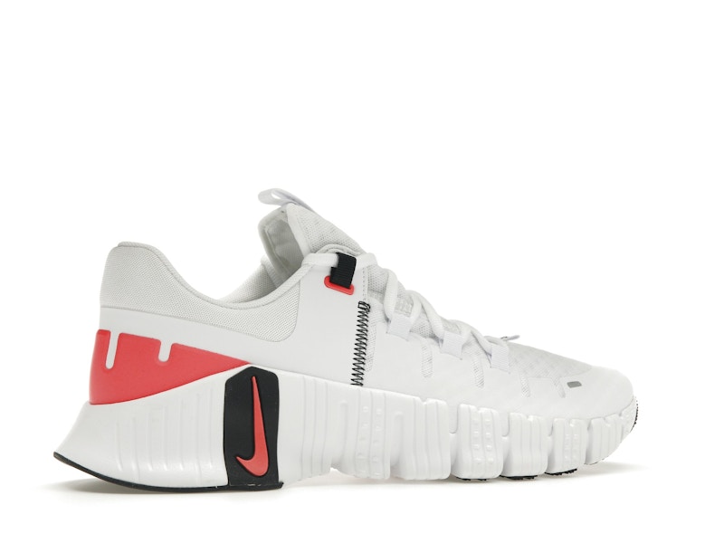 Nike Free Metcon 5 White Bright Crimson - image 35