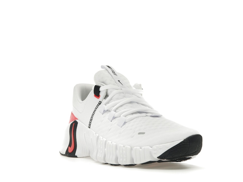Nike Free Metcon 5 White Bright Crimson - image 7