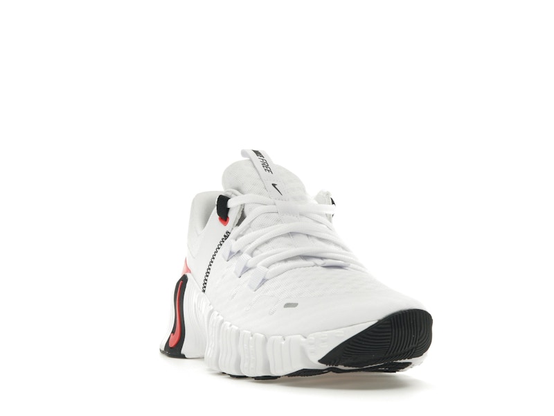 Nike Free Metcon 5 White Bright Crimson - image 8