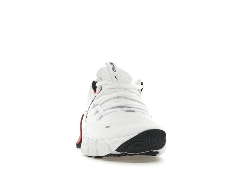 Nike Free Metcon 5 White Bright Crimson - image 9