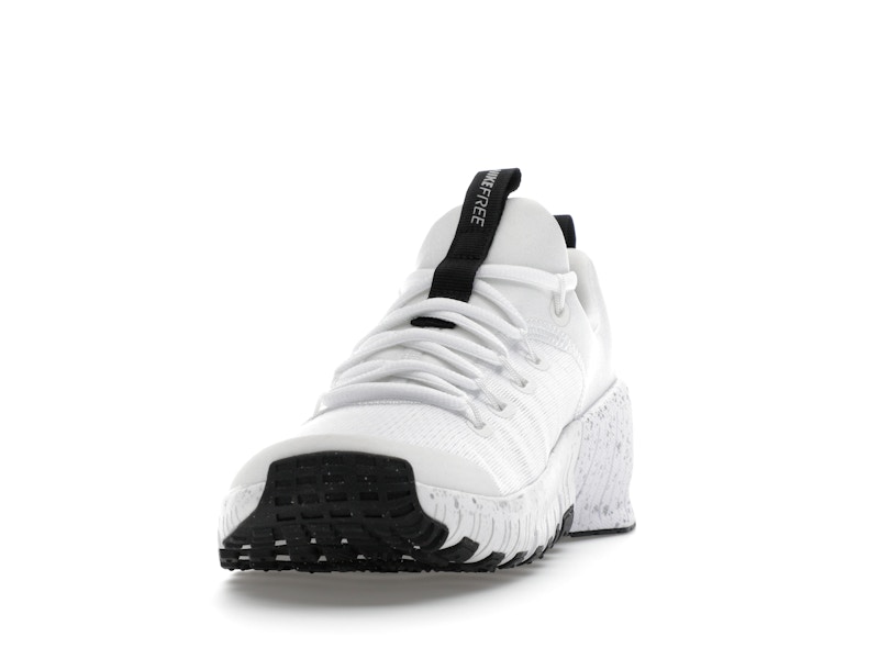 Nike Free Metcon 6 White Metallic Silver Light Smoke Grey Black (Women's) - image 12