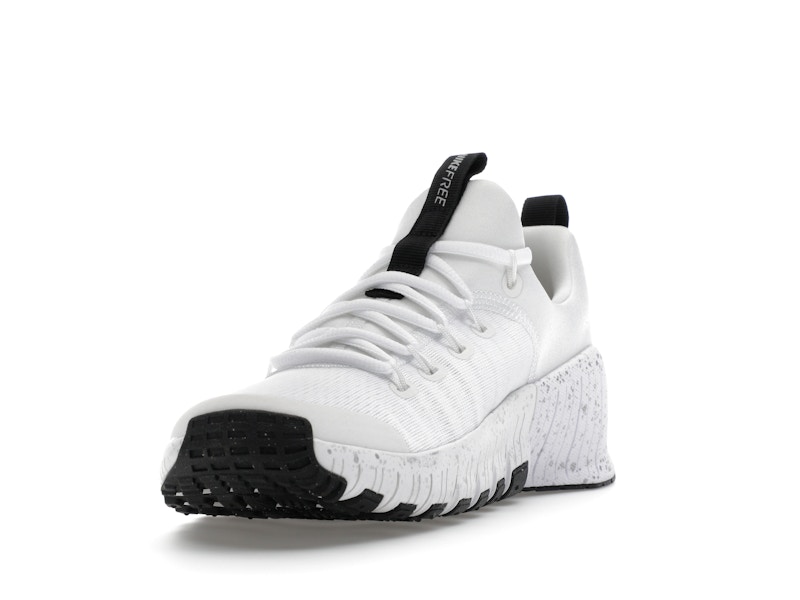Nike Free Metcon 6 White Metallic Silver Light Smoke Grey Black (Women's) - image 13