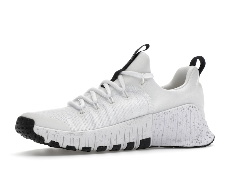 Nike Free Metcon 6 White Metallic Silver Light Smoke Grey Black (Women's) - image 17