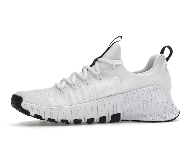 Nike Free Metcon 6 White Metallic Silver Light Smoke Grey Black (Women's) - image 18