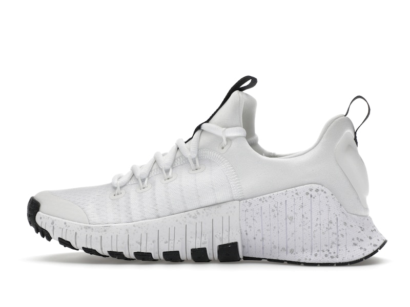 Nike Free Metcon 6 White Metallic Silver Light Smoke Grey Black (Women's) - image 20