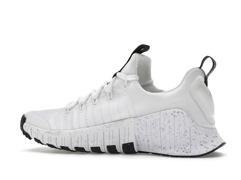 Nike Free Metcon 6 White Metallic Silver Light Smoke Grey Black (Women's) - image 21