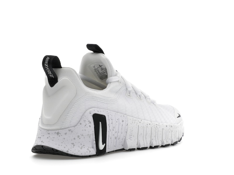 Nike Free Metcon 6 White Metallic Silver Light Smoke Grey Black (Women's) - image 32
