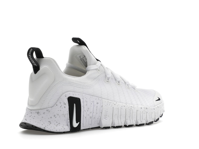 Nike Free Metcon 6 White Metallic Silver Light Smoke Grey Black (Women's) - image 33